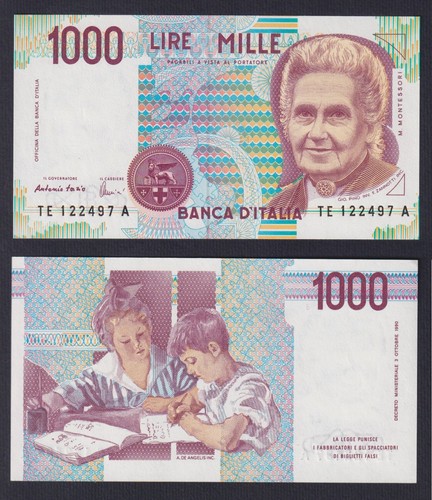 Italy 1000 lire - italy,