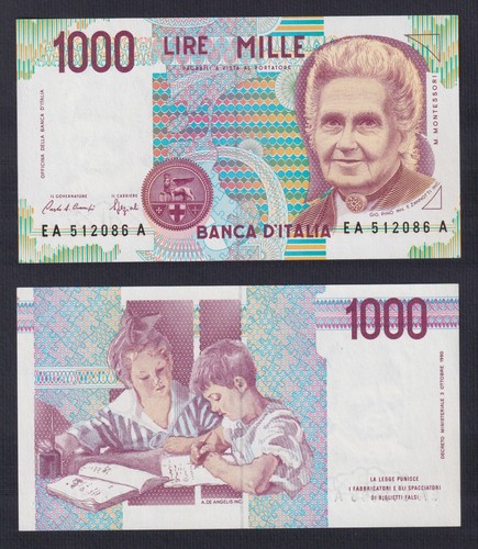 Banknote italy 1000 lire - 1000,