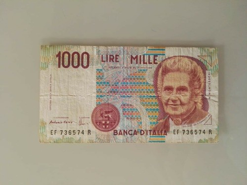 Mille lire montessori - mille,