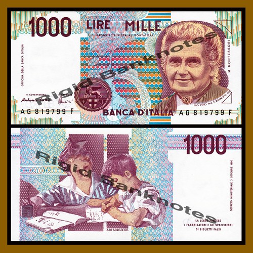 Italy 1000 lire 1990 114c - italy,