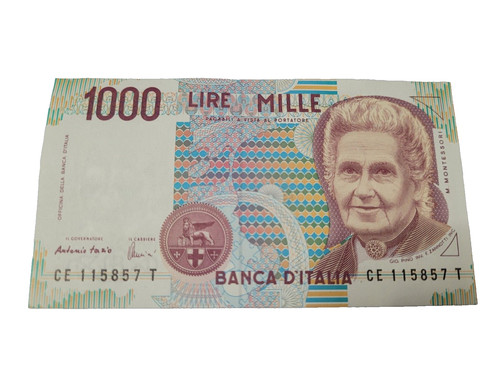 1000 lire montessori - 1000,