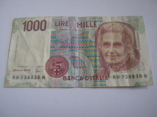 Italy 1000 lire fazio - lire,