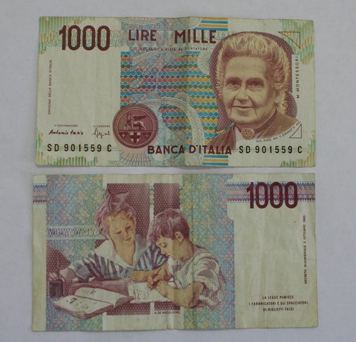 Italy 1000 lire 1990 - italy,