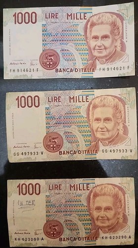 Italy 1000 lire three - italy,