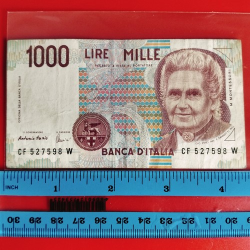 Italy 1000 lire - lire, maria