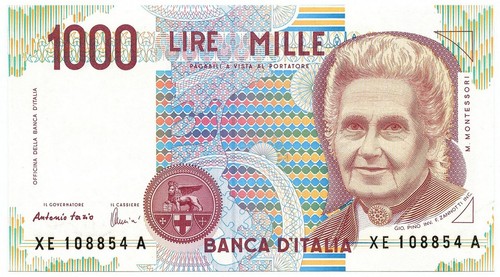 1000 lire maria - lire,