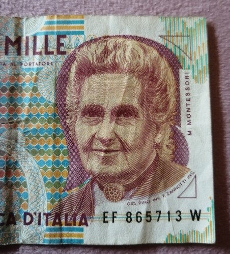1000 lire montessori - 1000,