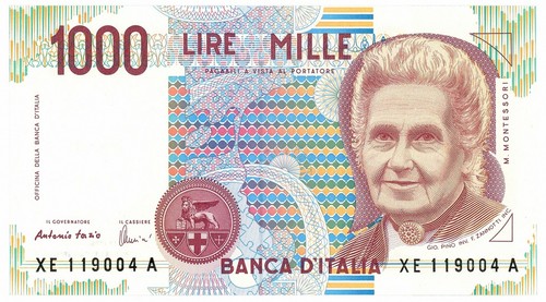 1000 lire maria - 1000,