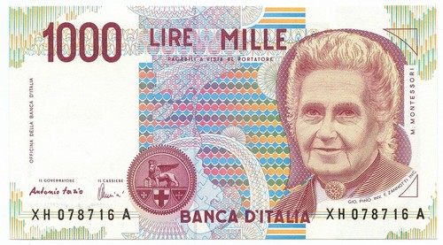 1000 lire maria - lire,