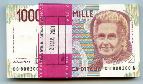 1000 lire mazzetta - 1000, completa