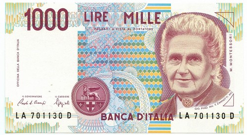 1000 lire maria - 1000,
