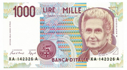 1000 lire maria - lire,